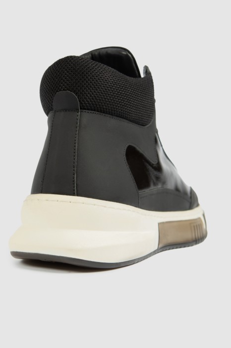 кеды из натуральной кожи из россии вид сбоку