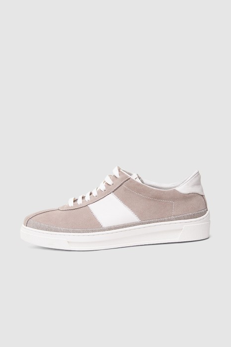 кеды из натуральной кожи из россии вид сбоку