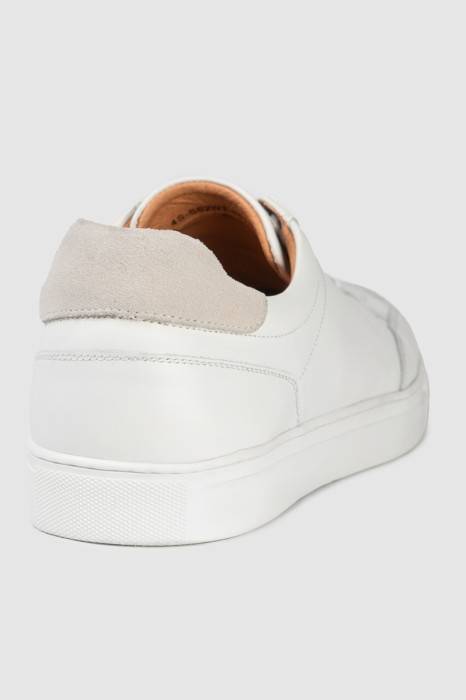 кеды из натуральной кожи из россии вид сбоку