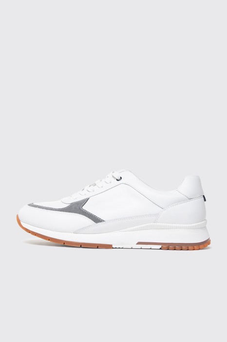 кроссовки из натуральной кожи по цене 9990 руб вид справа