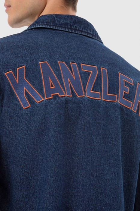 куртка джинсовая из россии вид сбоку