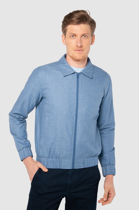 куртка из хлопка и льна демисезонная фотография