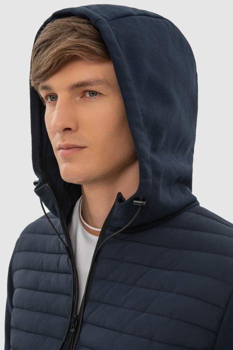 куртка комбинированная спортивная от бренда kanzler вид слева