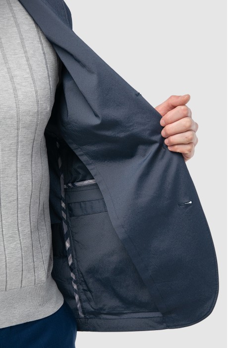 куртка-пиджак демисезонная с водоотталкивающей обработкой от бренда kanzler вид слева