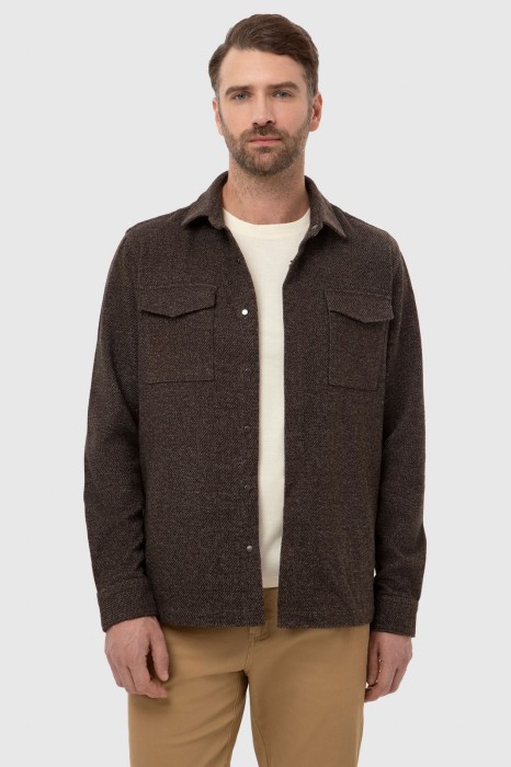 куртка-рубашка из россии вид сбоку