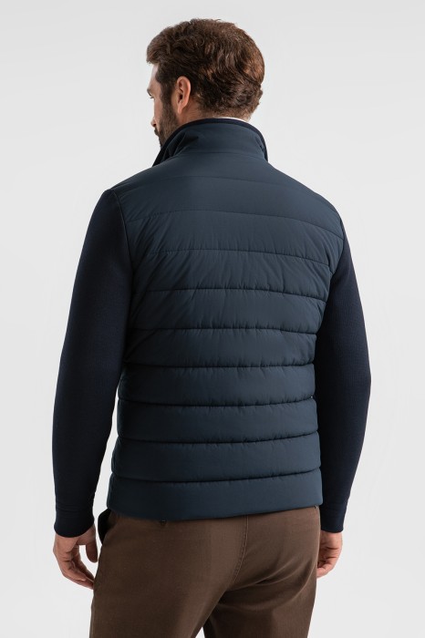 куртка с трикотажными рукавами из россии вид сбоку