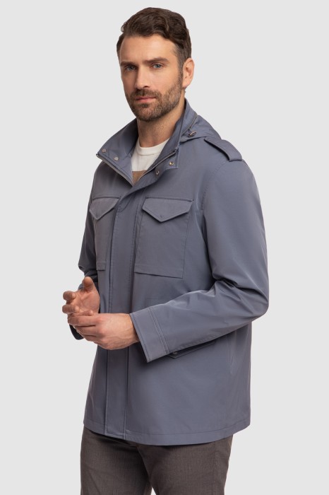 куртка с водоотталкивающей обработкой из проверенных материалов спереди