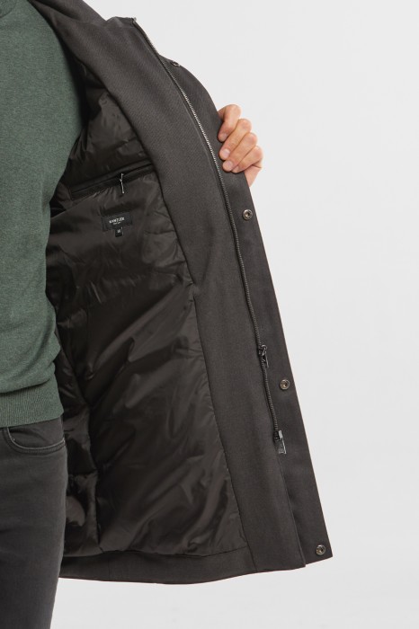 куртка утепленная демисезонная с водоотталкивающей обработкой от бренда kanzler вид слева