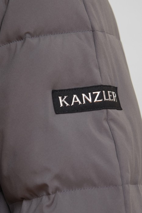 куртка зимняя утепленная от бренда kanzler вид слева