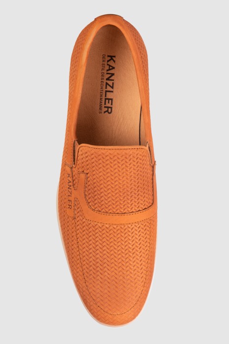 лоферы из натуральной кожи по цене 7990 руб вид справа