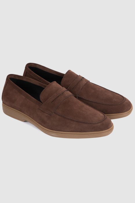 лоферы из замши фотография