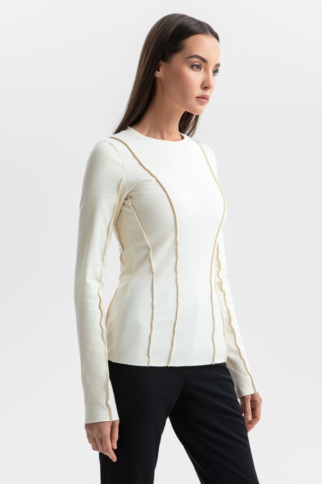 лонгслив из хлопка фотография