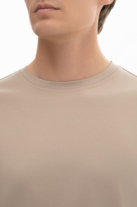 лонгслив из хлопка от бренда kanzler вид слева