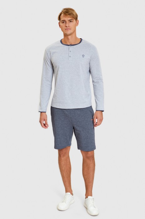 лонгслив из хлопка по цене 1990 руб вид справа