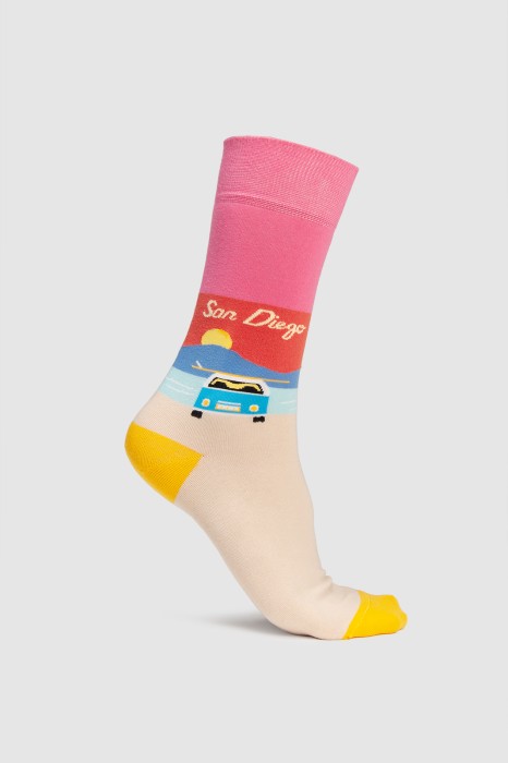 носки из хлопка от бренда kanzler вид слева