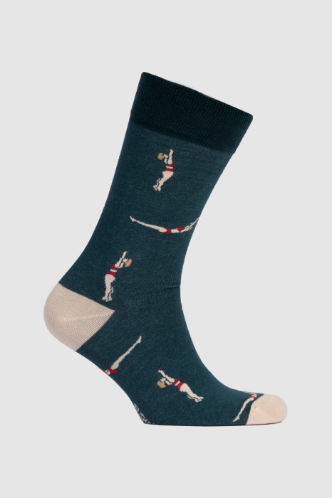 носки из хлопка от бренда kanzler вид слева