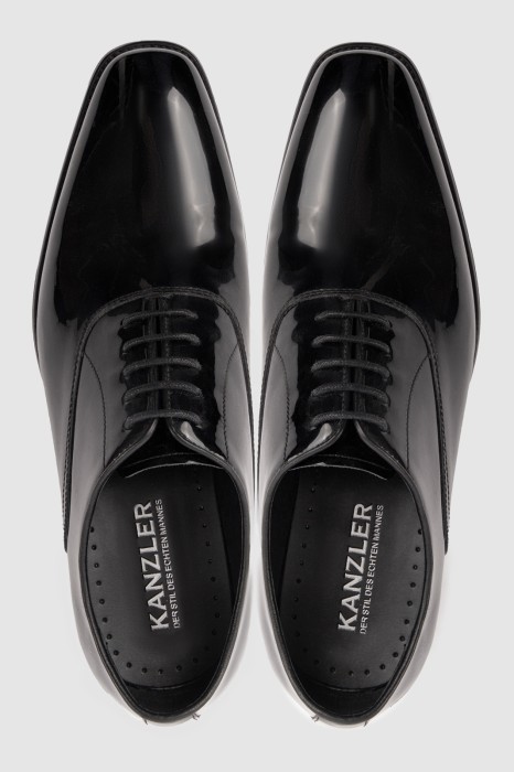 оксфорды из натуральной кожи от бренда kanzler вид слева