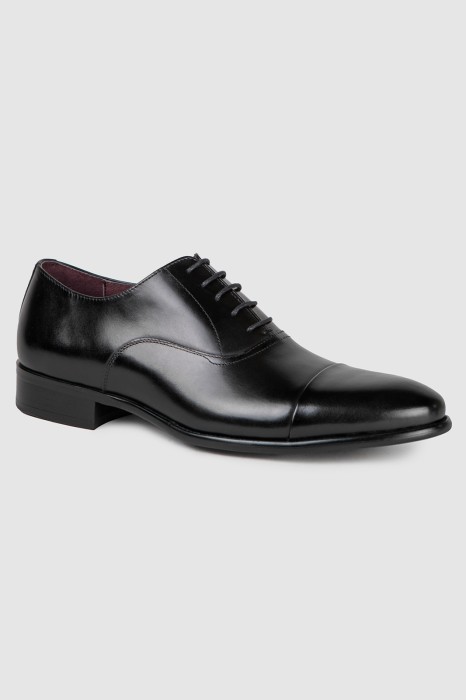 оксфорды из натуральной кожи от бренда kanzler вид слева