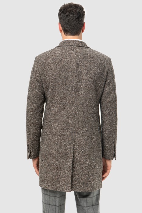 пальто из шерсти демисезонное по цене 13995 руб вид справа