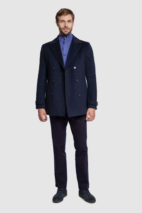 пальто из смесовой шерсти демисезонное по цене 14990 руб вид справа