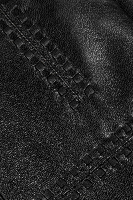 перчатки из натуральной кожи от бренда kanzler вид слева