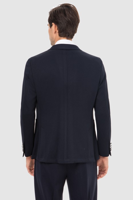 пиджак двубортный из россии вид сбоку