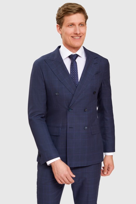 пиджак из шерсти и шелка фотография