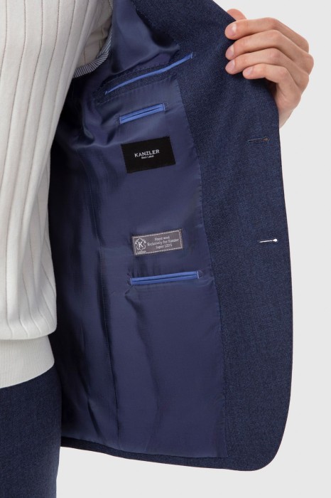 пиджак из шерсти с водоотталкивающей обработкой по цене 19990 руб вид справа