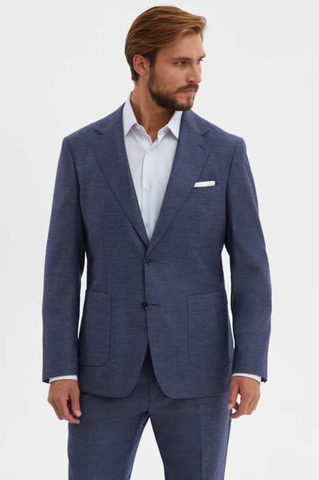 пиджак из шерсти с водоотталкивающей обработкой фотография