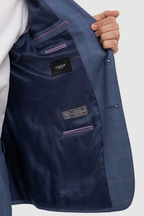 пиджак из шерсти с водоотталкивающей обработкой по цене 19990 руб вид справа