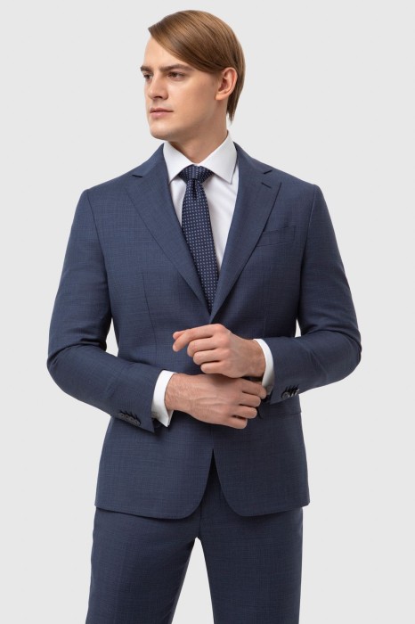 пиджак из шерсти с водоотталкивающей обработкой из россии вид сбоку