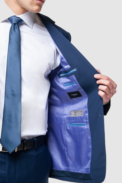 пиджак из шерсти с возможностью машинной стирки от бренда kanzler вид слева