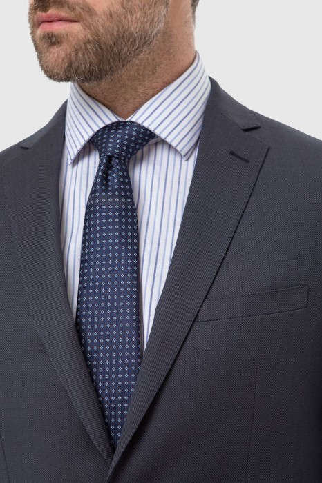 пиджак из шерсти, устойчивой к сминанию от бренда kanzler вид слева