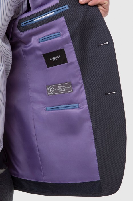 пиджак из шерсти, устойчивой к сминанию из россии вид сбоку