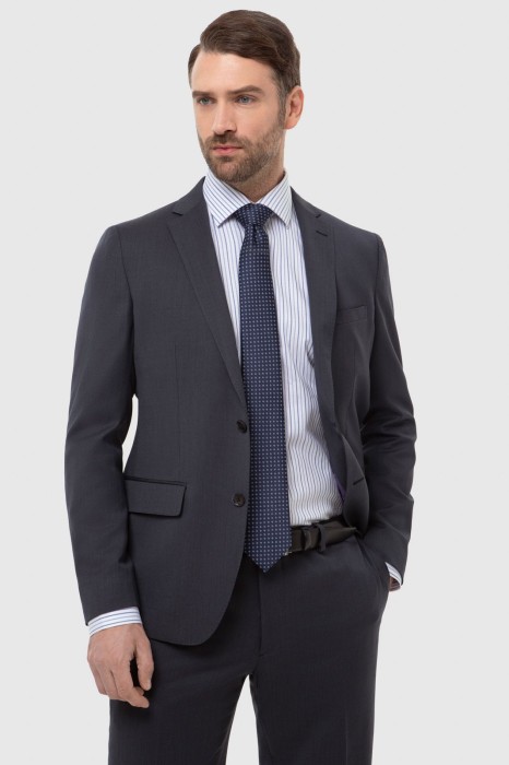 пиджак из шерсти, устойчивой к сминанию для взрослого возраста с изнаночной стороны