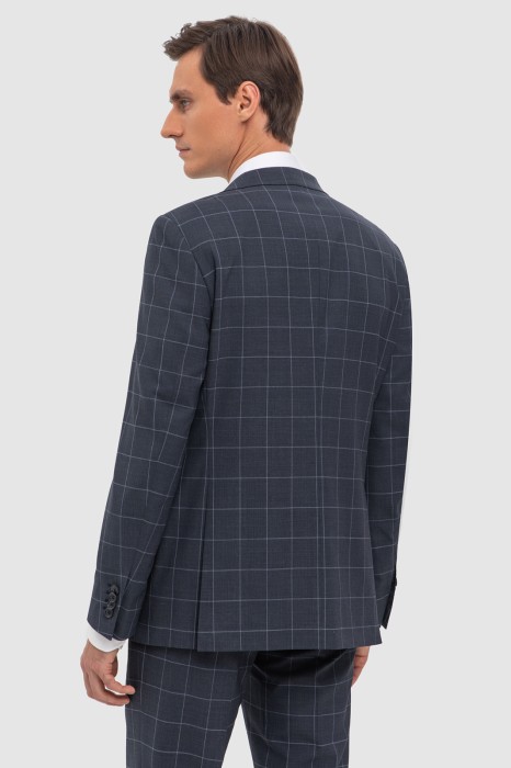 пиджак из шерсти, устойчивой к сминанию из россии вид сбоку