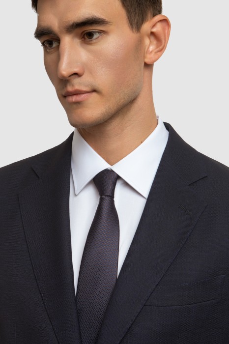 пиджак из шерсти, устойчивой к сминанию от бренда kanzler вид слева