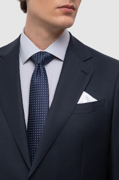 пиджак из шерсти, устойчивой к сминанию от бренда kanzler вид слева