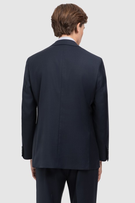 пиджак из шерсти, устойчивой к сминанию из россии вид сбоку