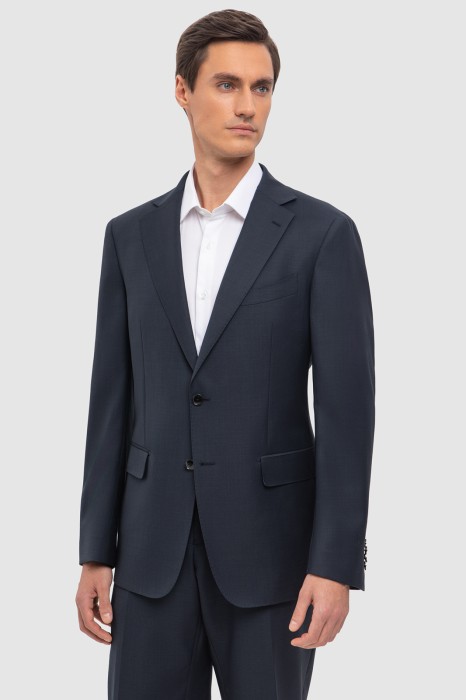 пиджак из шерсти, устойчивой к сминанию из россии вид сбоку