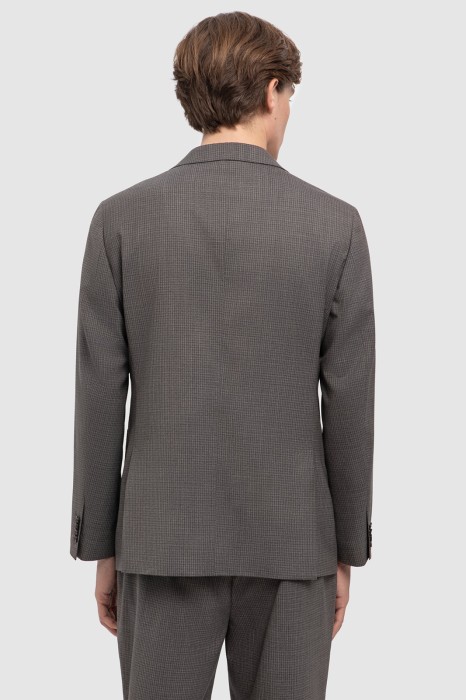 пиджак из шерсти, устойчивой к сминанию из россии вид сбоку