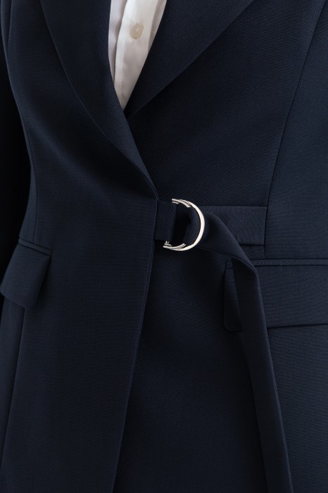 пиджак из шерсти от бренда kanzler вид слева