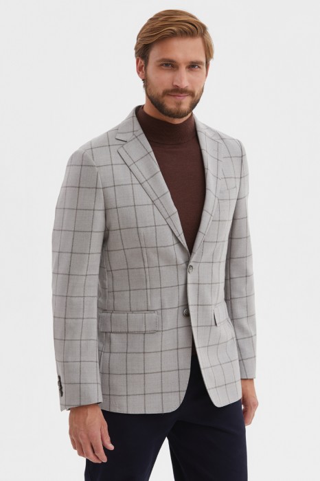 пиджак из шерсти фотография