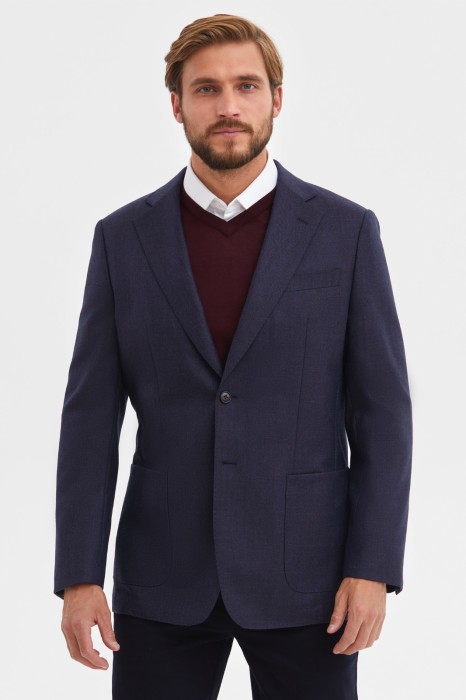 пиджак из шерсти фотография