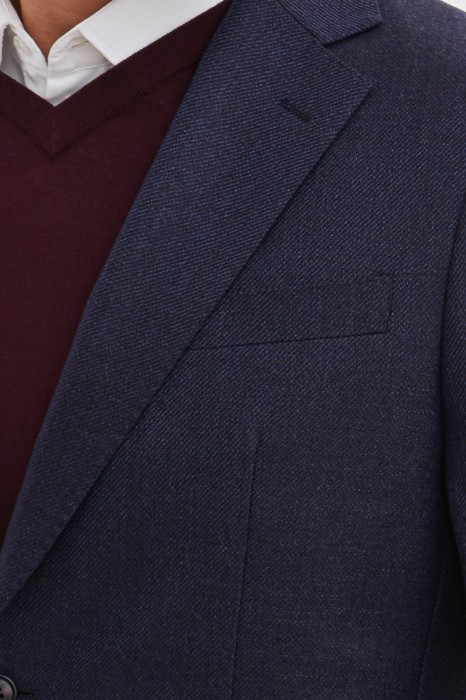 пиджак из шерсти от бренда kanzler вид слева