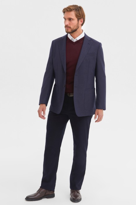 пиджак из шерсти из россии вид сбоку