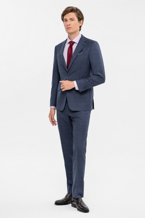 пиджак из шерсти из шерсти спереди