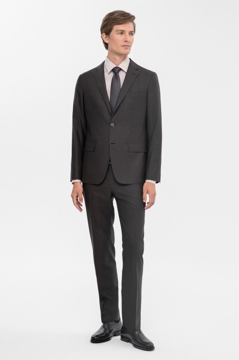 пиджак из шерсти из шерсти спереди