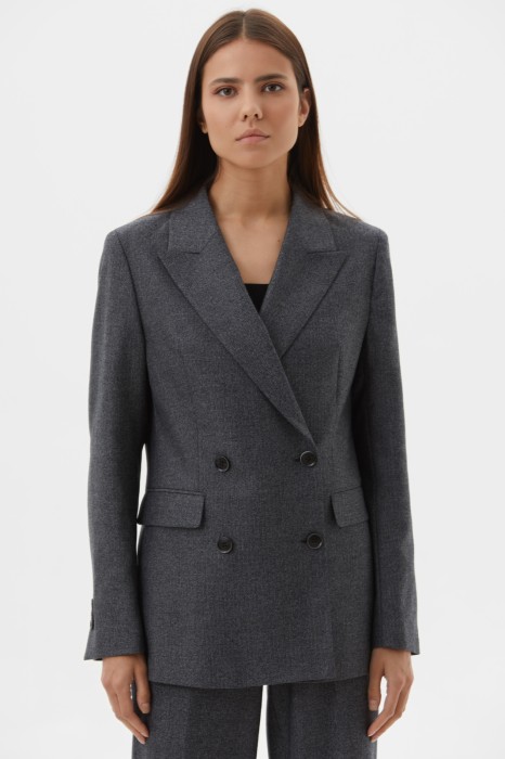 пиджак из шерсти фотография