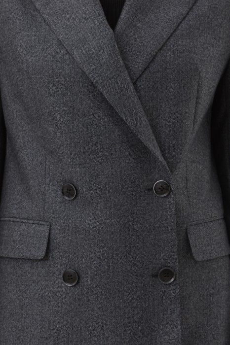 пиджак из шерсти от бренда kanzler вид слева